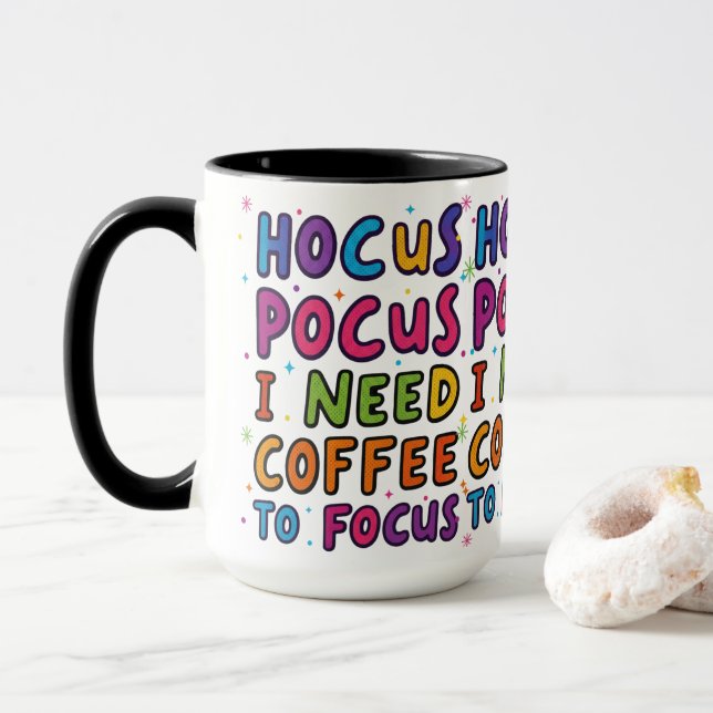 Funny Coffee Mug (With Donut)