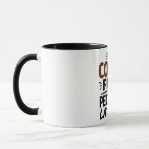 Funny Coffee Mug – Coffee First People Later – Sar