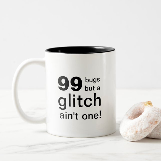 Funny Coffee Mug for Programmers and Engineers (With Donut)
