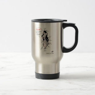 Funny Coffee Mug: Who Moved My Cheese? Travel Mug