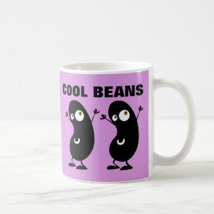 FUNNY COFFEE MUGS "COOL BEANS"