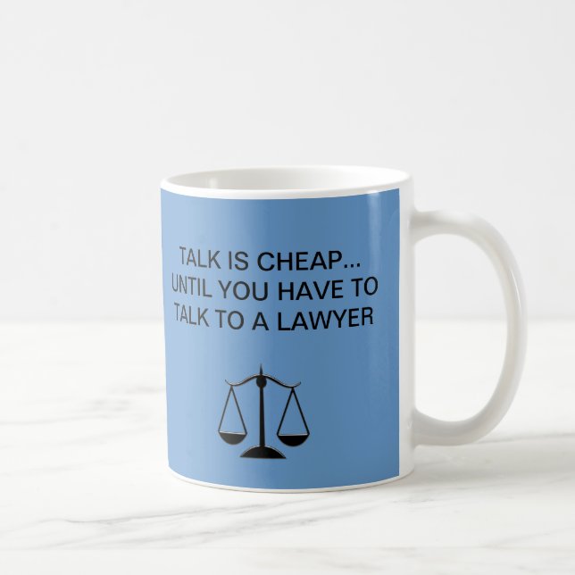 Funny Coffee Mugs Lawyers (Right)