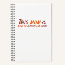 Funny Coffee Mum Quote - Caffeine Chaos
