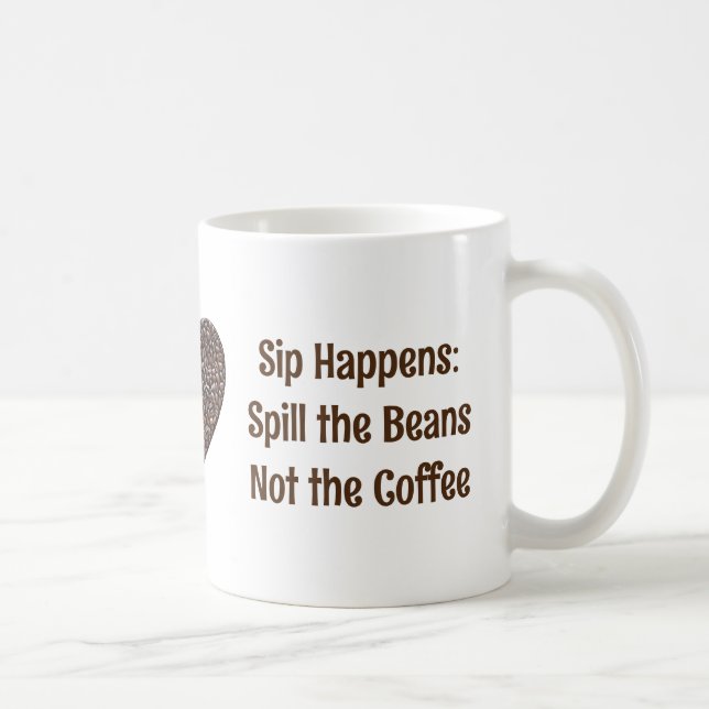 Funny Coffee Quote Mug (Right)