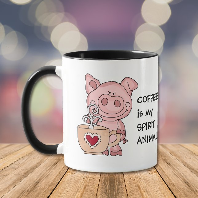 Funny Coffee Spirit Animal Mug (Creator Uploaded)