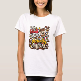Funny Coffee Understands Me Quote T-Shirt