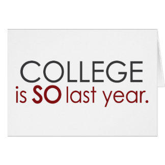 Funny College Grad