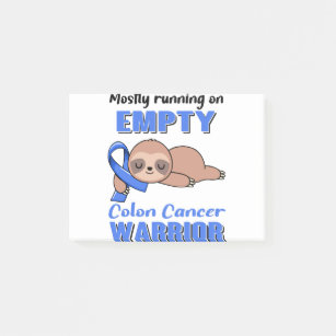 Funny Colon Cancer Awareness Gifts Post-it Notes