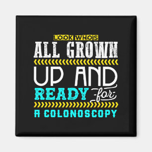 Funny Colonoscopy Joke Medical Humor Checkup  Magnet