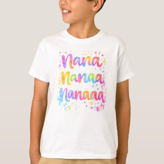 Funny Colorful Dreamy Quote Paint Splashes Rainbow T-Shirt
