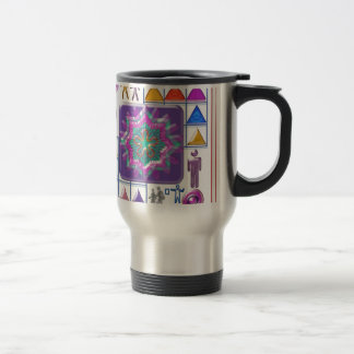FUNNY Colour Cartoons PURPLE Show :lowprice GIFTS Travel Mug