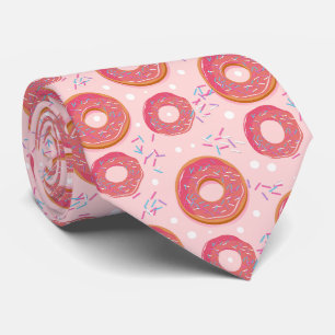 Funny Colourful Doughnut Neck Tie