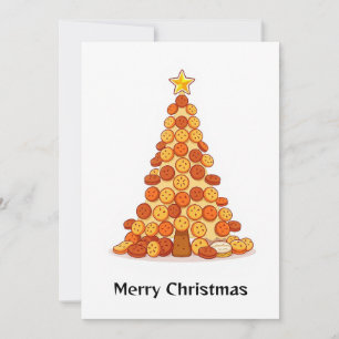 Funny Colourful Modern Stylish Merry Christmas Holiday Card