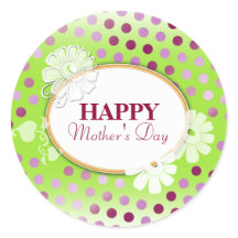 Funny Colourful Polka Dots for Mother’s Day