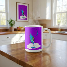 Funny, Colourful, Quirky, Cartoon Character