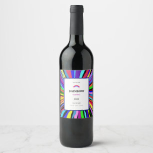 Funny Colours Wine Label
