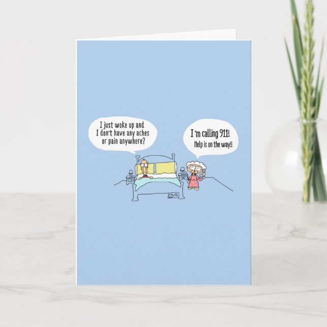 Funny Comic Greeting Card 006 (Front)