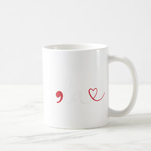 Funny Comma La Kamala Harris Punctuation La Electi Coffee Mug