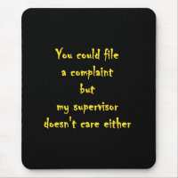 Funny Complaint Department Apathy
