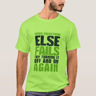Funny Computer Geek and Nerd Humour T-shirt