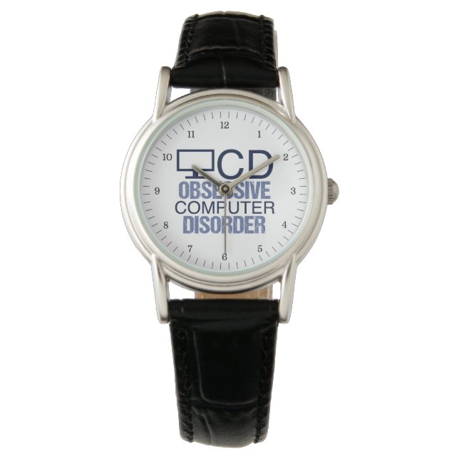 Funny Computer Science Geek Watch (Front)