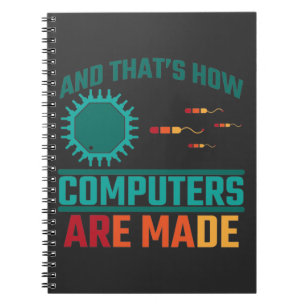 Funny Computer Science Hardware Coder It Admin Notebook