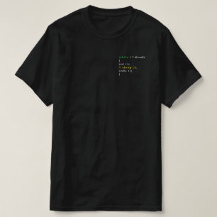 Funny Computer Science Programmer Eat Sleep Code T-Shirt