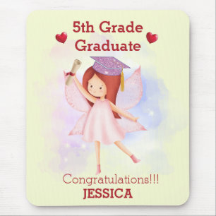 Funny Congrats 5th grade Mouse Pad
