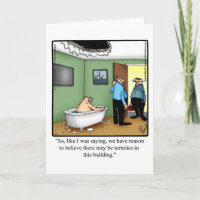 Funny Congratulations Condo / Apartment  Card 