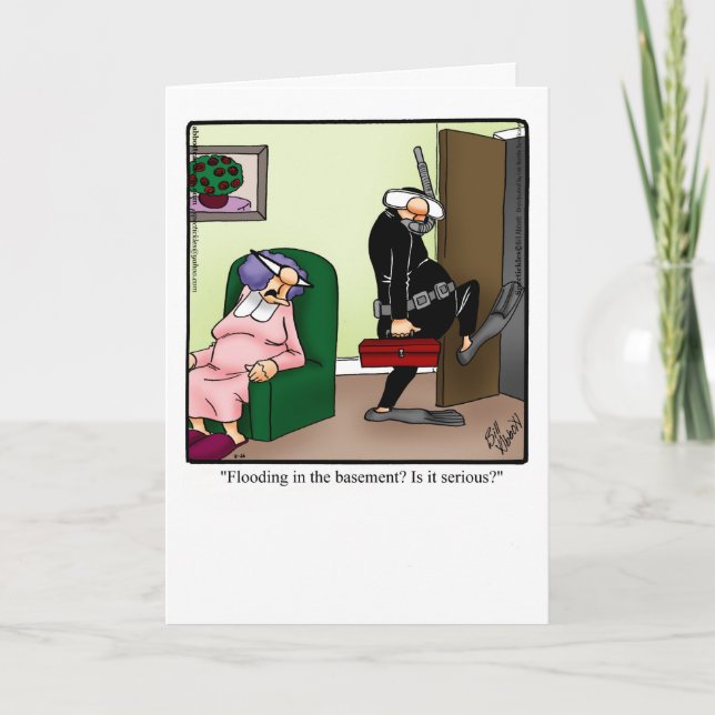 Funny Congratulations New Home card (Front)