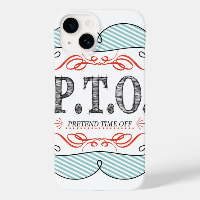 Funny Congratulations Promoted to Pretend Time Off Case-Mate iPhone Case (Back)