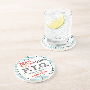 Funny Congratulations Promoted to Pretend Time Off Coaster