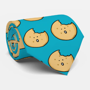 Funny Cookie Cartoon with Bite Tie
