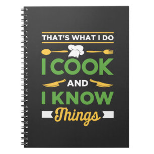 Funny Cooking Notebook