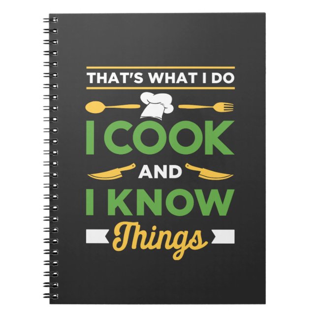 Funny Cooking Notebook (Front)