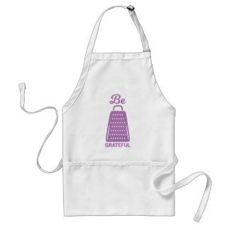 Funny Cooking Pun Be Grateful Standard Apron