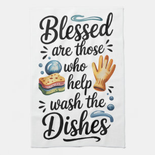 Funny Cooking Quote Tea Towel