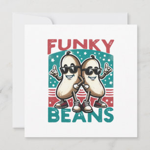 Funny Cool Beans Invitation
