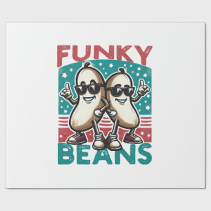 Funny Cool Beans Wrapping Paper
