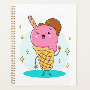 Funny Cool Cute Ice Cream Planner