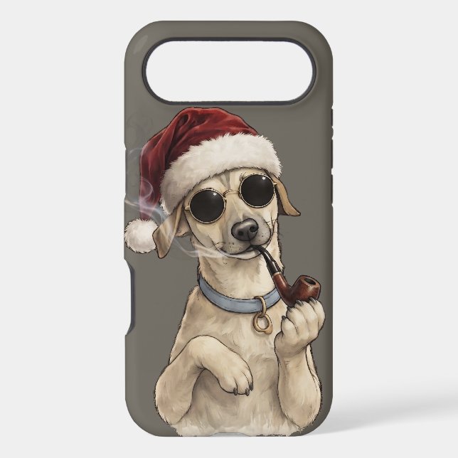 Funny Cool Dog Happy New Year Design (Back)