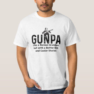 Funny Cool Grandpa Hunter Better Stories T-Shirt