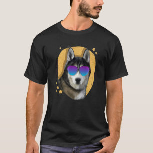 Funny Cool Siberian Husky for Men Women Boys & G T-Shirt
