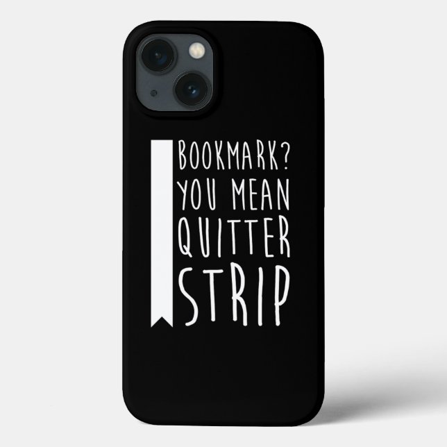 Funny Cool Unique Bookmark Perfect Book Nerd Gift  Case-Mate iPhone Case (Back)