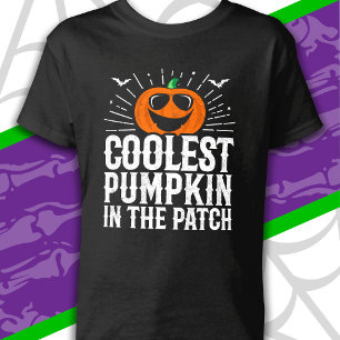 Funny Coolest Pumpkin In The Patch Halloween Party T-Shirt