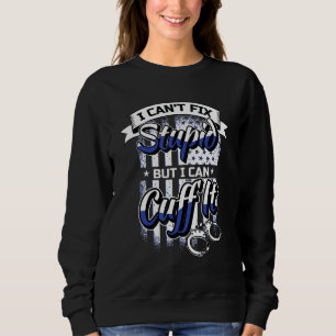 Funny Cop Gift - Handcuffs Police Law Enforcement_ Sweatshirt