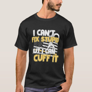 Funny Cop Gift - Handcuffs Police Law Enforcement T-Shirt
