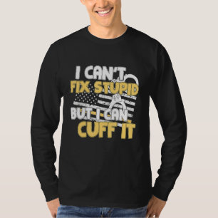 Funny Cop Gift - Handcuffs Police Law Enforcement T-Shirt