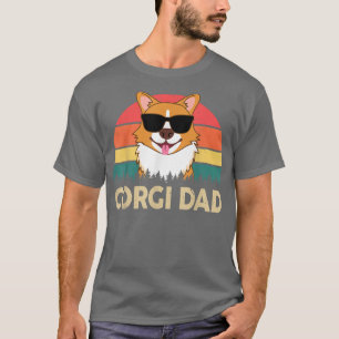 Funny Corgi Dad Cute Corgi Gift for Lovers T-Shirt