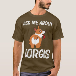 Funny Corgi Design For Men Women Pet Dog Animal Do T-Shirt